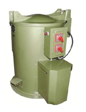 Essiccatore centrifugo con aria calda